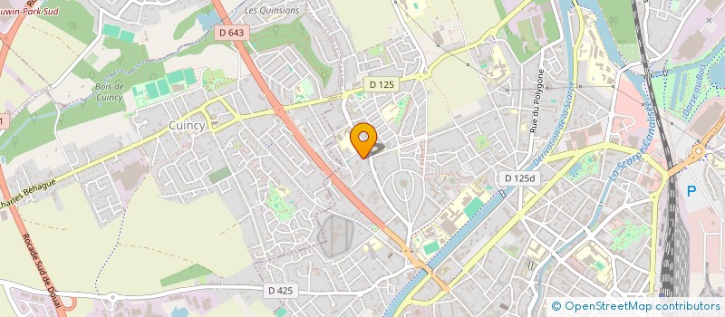 localisation de l'entreprise LA CLE DE LAROSE CULTURE ET SOLIDARITE à DOUAI