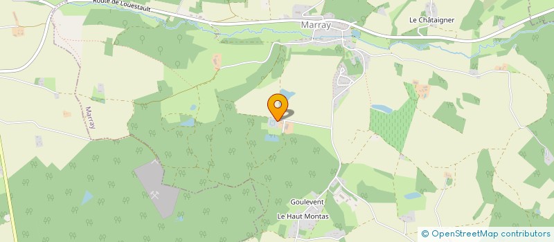 localisation de l'entreprise LA CLE DE LOIRE  MARRAY