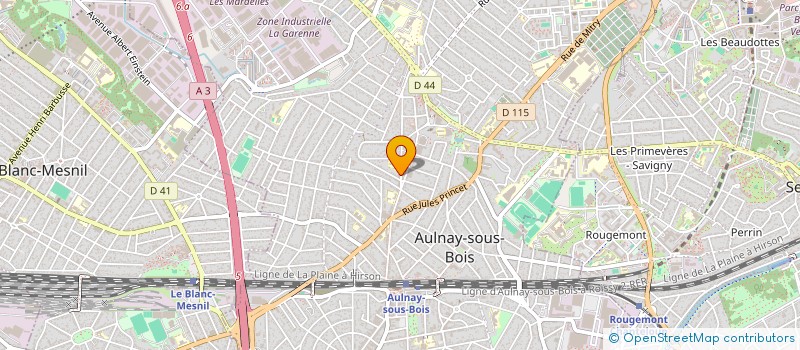 localisation de l'entreprise LA CLE DE SOL à AULNAY-SOUS-BOIS
