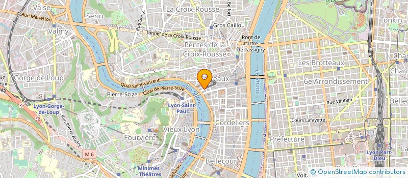 localisation de l'entreprise LA CLE DE SOL BIS à LYON