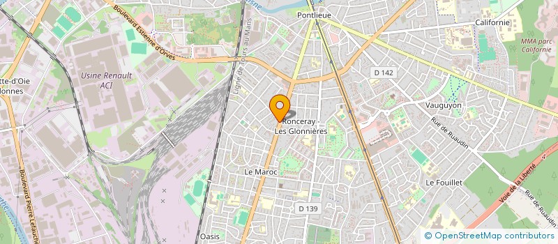 localisation de l'entreprise LA CLE DE VIE à LE MANS