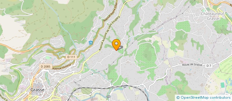 localisation de l'entreprise LA CLE DES CHAMPS à GRASSE