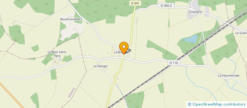 localisation de l'entreprise LA CLE DES CHAMPS à UNVERRE