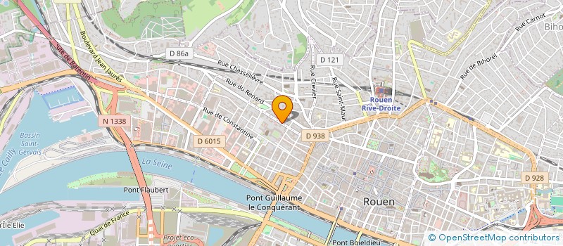 localisation de l'entreprise LA CLE DES CHAMPS à ROUEN