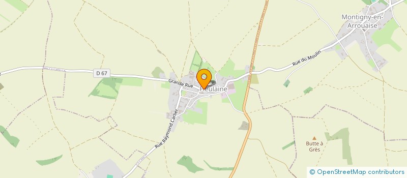 localisation de l'entreprise LA CLE DES CHAMPS  FIEULAINE