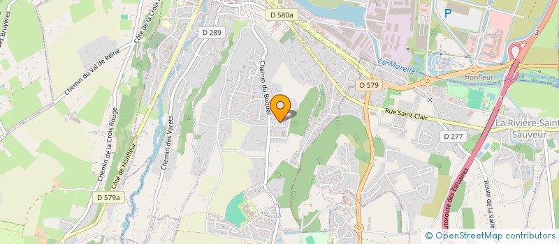 localisation de l'entreprise LA CLE DES CHAMPS à EQUEMAUVILLE