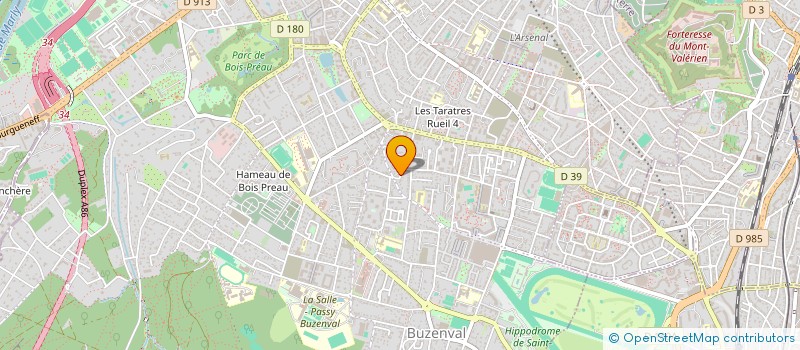 localisation de l'entreprise LA CLE DES CHAMPS à RUEIL-MALMAISON