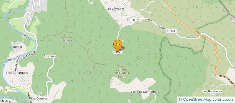 localisation de l'entreprise LA CLE DES CHAMPS CULTURE ET PARTAGE  COURRY