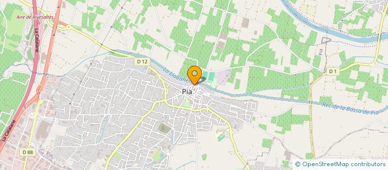 localisation de l'entreprise LA CLE DES DESIRS  PIA