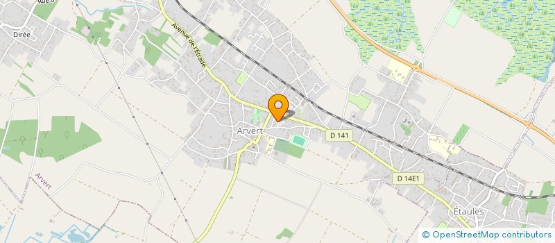 localisation de l'entreprise LA CLE DES SECRETS  ARVERT