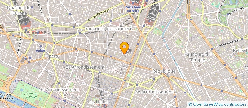 localisation de l'entreprise LA CLE DU 10  PARIS