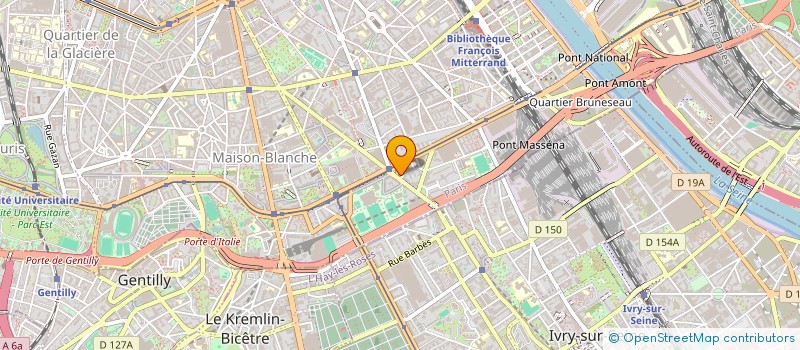 localisation de l'entreprise LA CLE DU BONHEUR DISTRIBUTION  PARIS