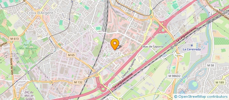localisation de l'entreprise LA CLE DU CELESTA à MONTPELLIER