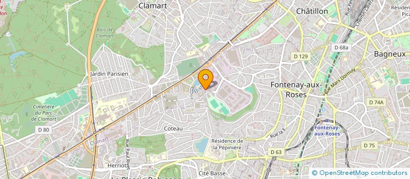 localisation de l'entreprise LA CLE DU CHAMP à CLAMART