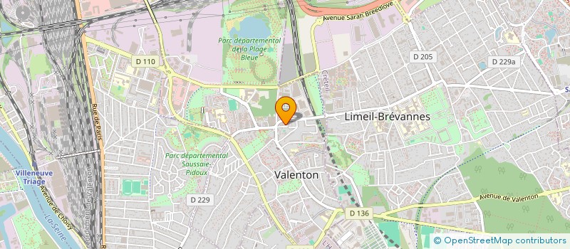 localisation de l'entreprise LA CLE DU FROID à VALENTON