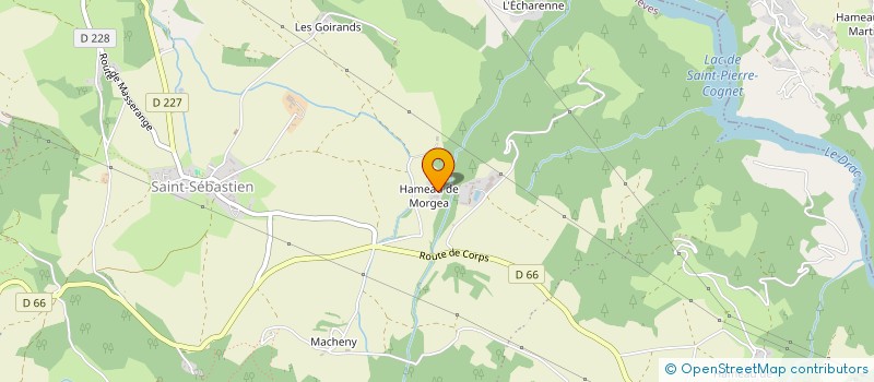 localisation de l'entreprise LA CLE DU SOLEIL FRATERNEL à CHATEL-EN-TRIEVES