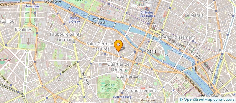 localisation de l'entreprise LA CLE SAINT GERMAIN  PARIS