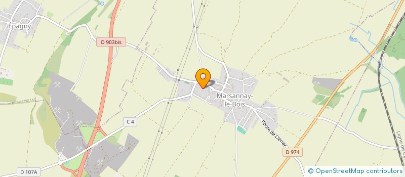 localisation de l'entreprise LA CLE VERTE  DIJON