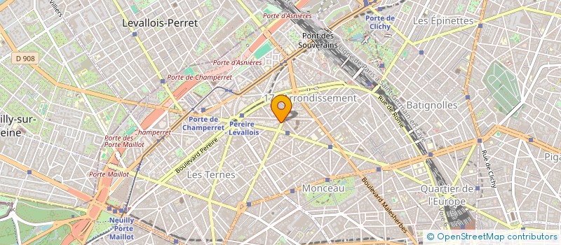 localisation de l'entreprise LA CLEAN'IK LAVERIE AUTOMATIQUE  PARIS