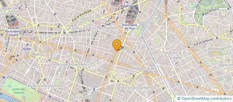 localisation de l'entreprise LA CLEANIQUE à PARIS