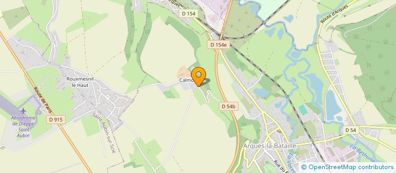 localisation de l'entreprise LA CLEASEINE  ARQUES-LA-BATAILLE