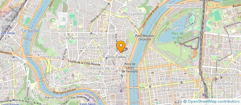 localisation de l'entreprise LA CLEDE  LYON