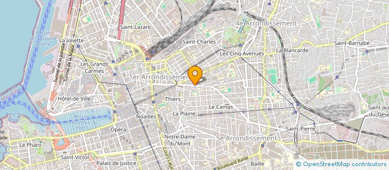 localisation de l'entreprise LA CLEE à MARSEILLE