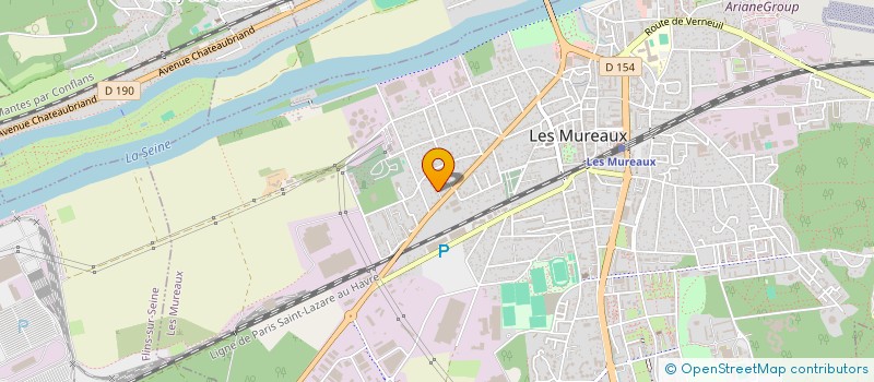 localisation de l'entreprise LA CLEF à LES MUREAUX