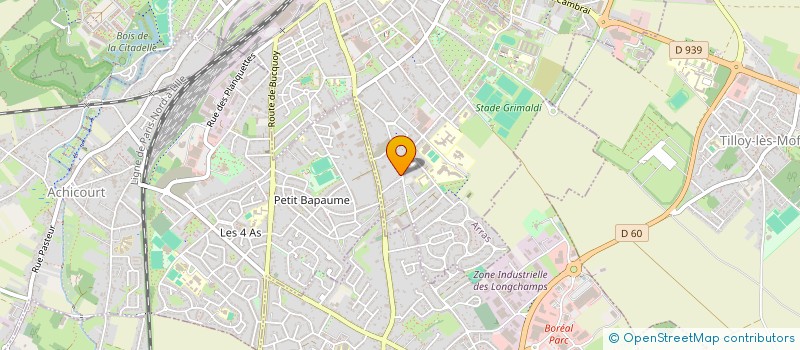 localisation de l'entreprise LA CLEF à ARRAS