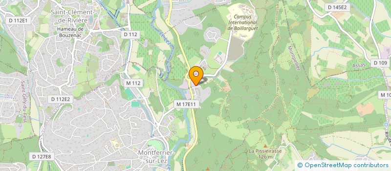 localisation de l'entreprise LA CLEF  MONTFERRIER-SUR-LEZ