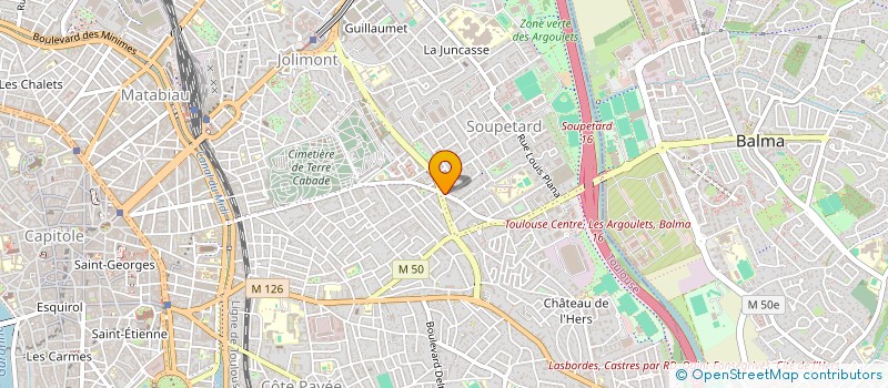 localisation de l'entreprise LA CLEF DE L'IMMOBILIER  TOULOUSE