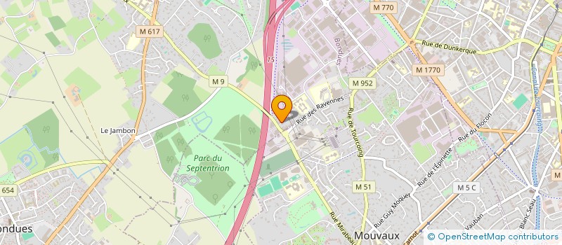 localisation de l'entreprise LA CLEF DE L'IMMOBILIER  BONDUES