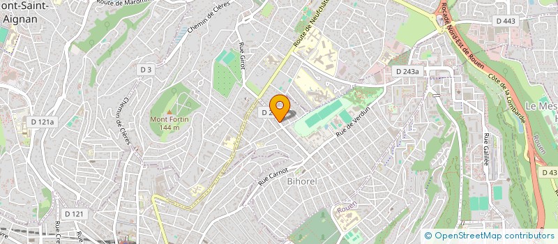 localisation de l'entreprise LA CLEF DE SOLE  BIHOREL