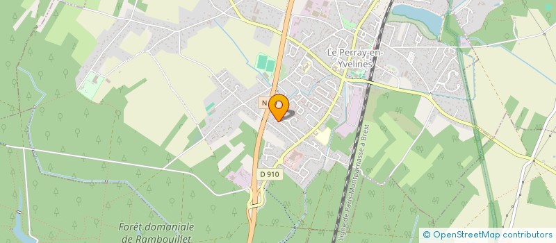 localisation de l'entreprise LA CLEF DE VOUTE  LE PERRAY-EN-YVELINES