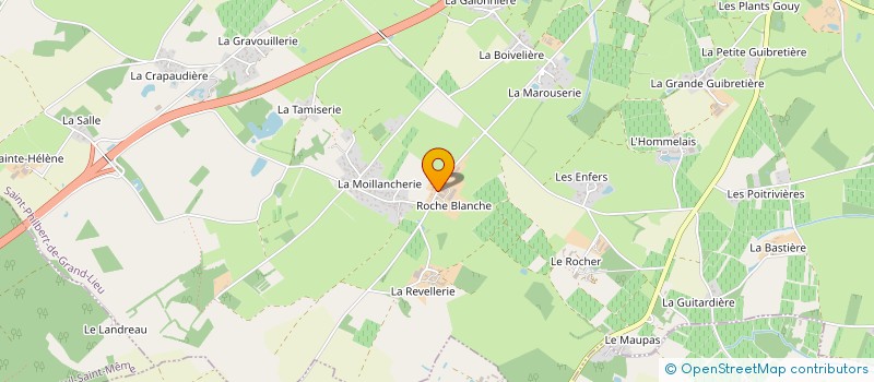 localisation de l'entreprise LA CLEF DES CHAMPS à SAINT-PHILBERT-DE-GRAND-LIEU