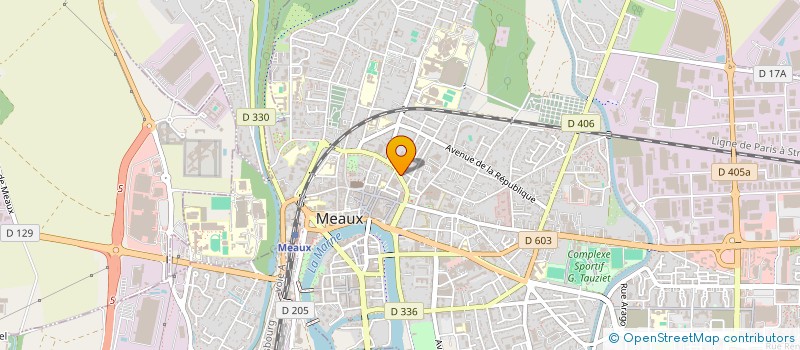 localisation de l'entreprise LA CLEF DES CHAMPS à MEAUX