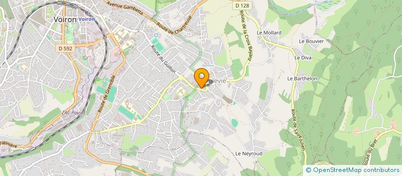 localisation de l'entreprise LA CLEF DES CHAMPS  SAINT-NICOLAS-DE-MACHERIN