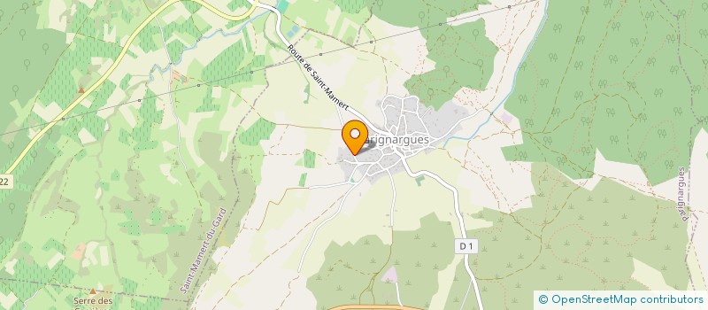 localisation de l'entreprise LA CLEF DES CHAMPS  PARIGNARGUES