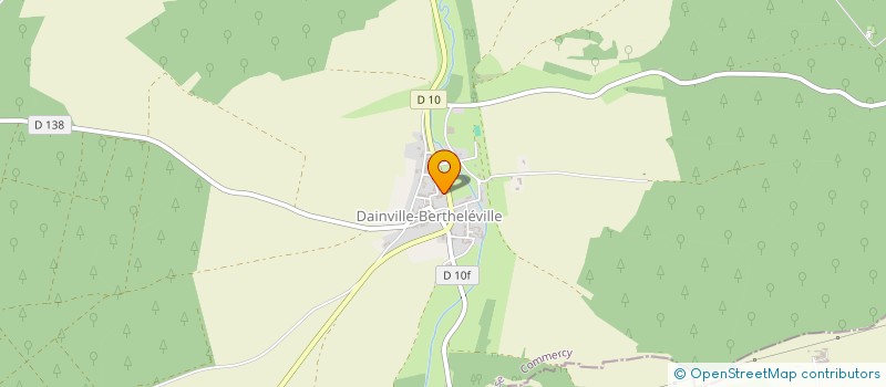 localisation de l'entreprise LA CLEF DES CHAMPS à DAINVILLE-BERTHELEVILLE
