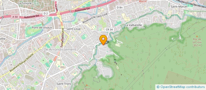 localisation de l'entreprise LA CLEF DES CHANTS DES 51 à MARSEILLE