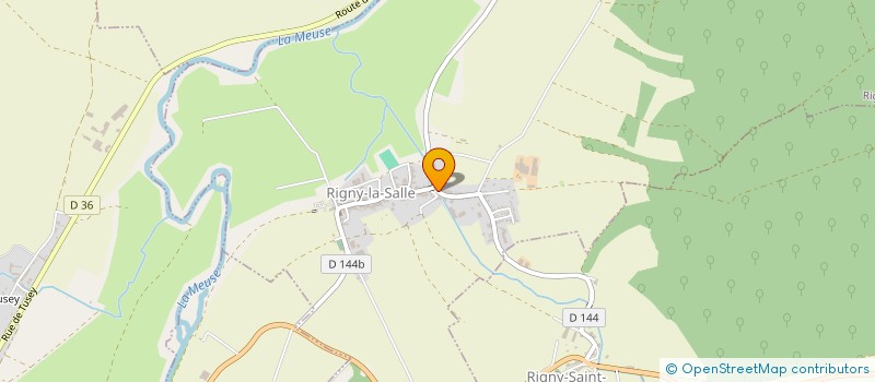 localisation de l'entreprise LA CLEF DES LOISIRS à RIGNY-LA-SALLE