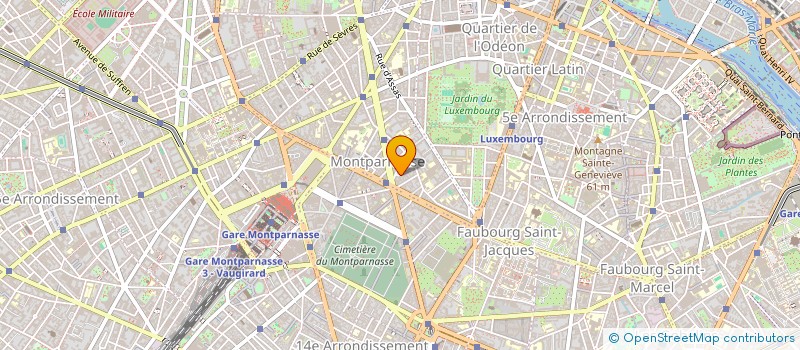 localisation de l'entreprise LA CLEF DU BATIMENT  PARIS