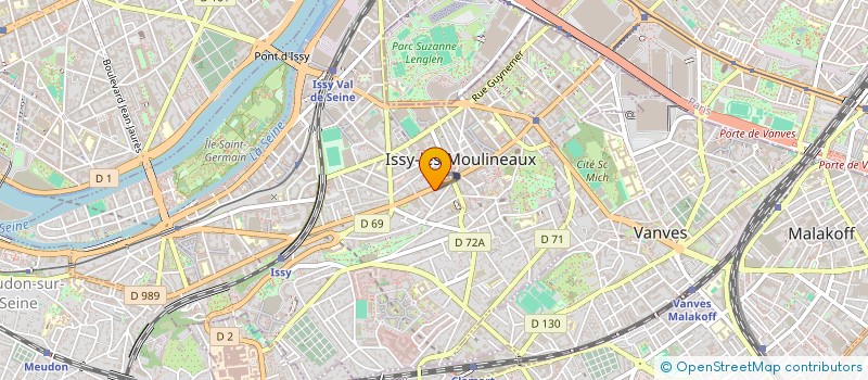 localisation de l'entreprise LA CLEF DU PATRIMOINE à ISSY-LES-MOULINEAUX