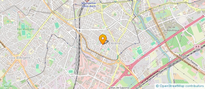 localisation de l'entreprise LA CLEF DU SOL à MONTPELLIER