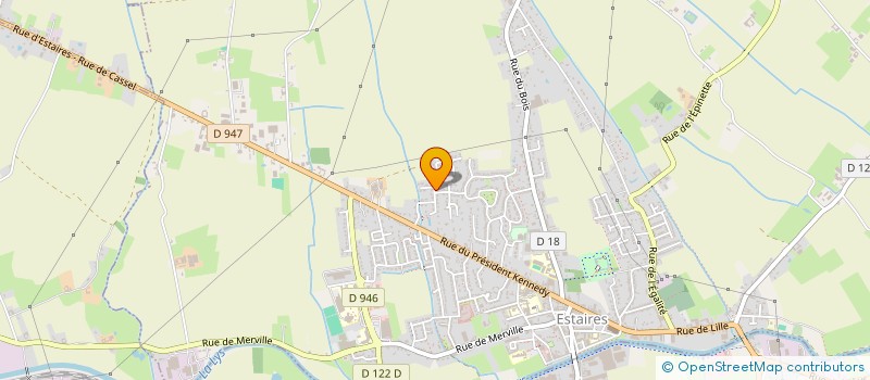 localisation de l'entreprise LA CLEF DU SUCCES  ESTAIRES