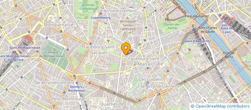 localisation de l'entreprise LA CLEF EN MAIN à PARIS
