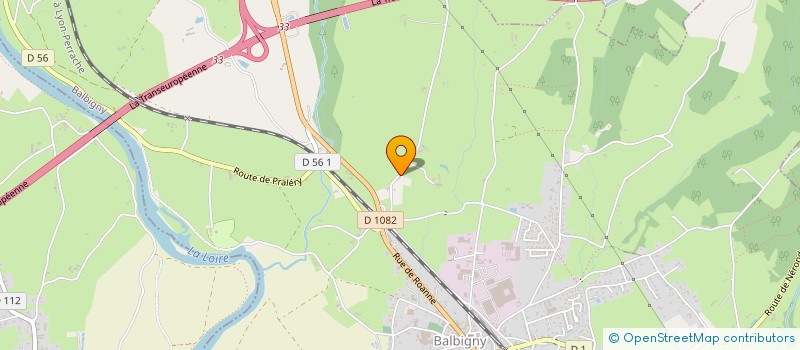 localisation de l'entreprise LA CLEF MUSICALE  BALBIGNY