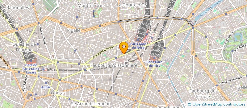 localisation de l'entreprise LA CLEMENCE  PARIS