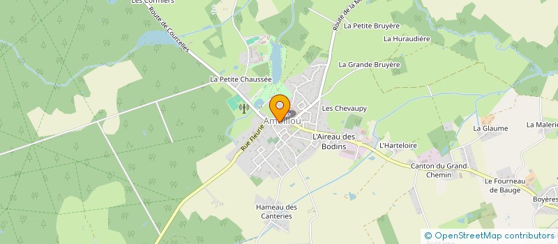 localisation de l'entreprise LA CLERENCOISE  CLERE-LES-PINS