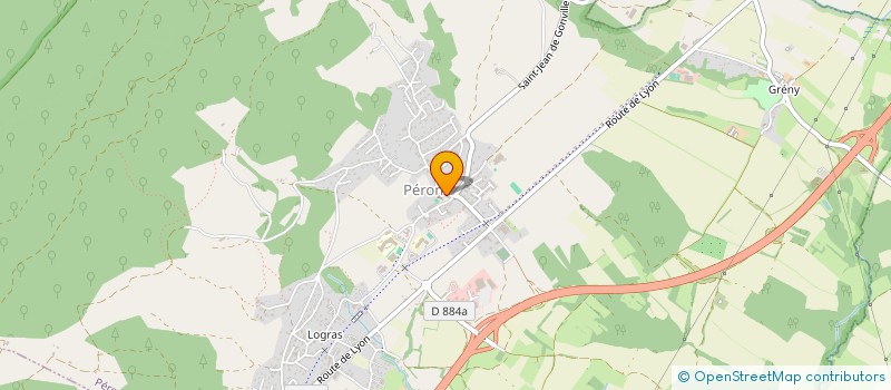 localisation de l'entreprise LA CLETUDE à PERON